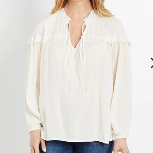 Jessica Simpson Maternity Blouse size L